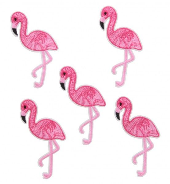 Jeans Patch Flamingo