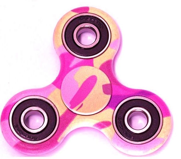 Fidget Spinner Camouflage Army-pink