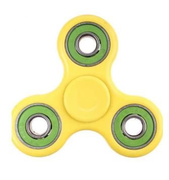 Fidget Spinner geel-groen